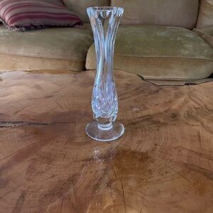 Elegant Gorham Crystal Bud Vase - Vintage Clear Cut Glass